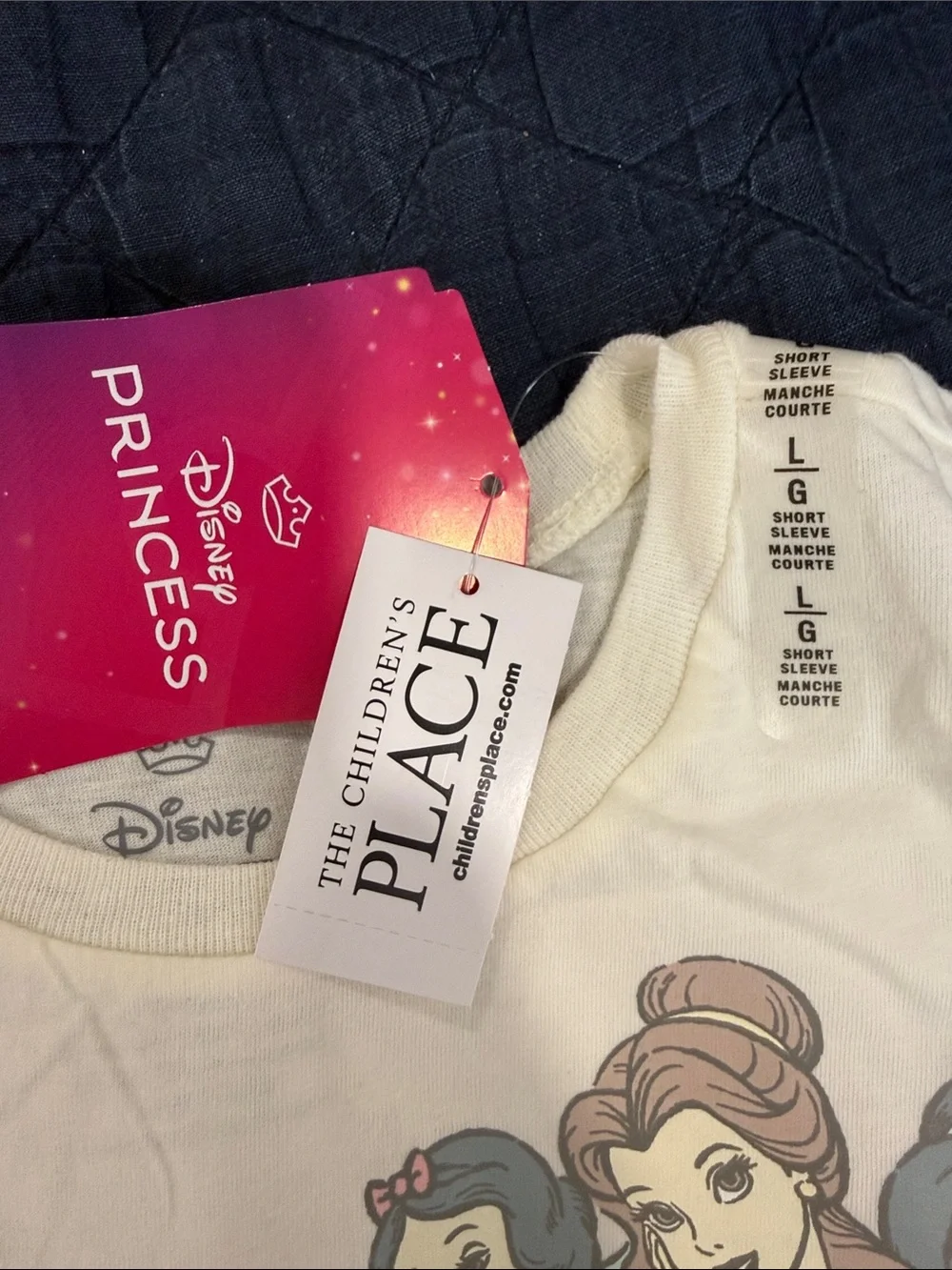 NWT S/3 Disney T-Shirts & 1 Pajama Set